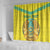 Personalized Kazakhstan Emblem Shower Curtain Kazakh Pattern