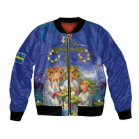 Swedish Glad Midsommar Bomber Jacket Hade du en bra Midsommar