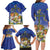 Swedish Glad Midsommar Family Matching Long Sleeve Bodycon Dress and Hawaiian Shirt Hade du en bra Midsommar