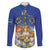 Swedish Glad Midsommar Family Matching Long Sleeve Bodycon Dress and Hawaiian Shirt Hade du en bra Midsommar