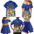 Swedish Glad Midsommar Family Matching Mermaid Dress and Hawaiian Shirt Hade du en bra Midsommar