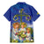 Swedish Glad Midsommar Family Matching Mermaid Dress and Hawaiian Shirt Hade du en bra Midsommar