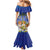 Swedish Glad Midsommar Family Matching Mermaid Dress and Hawaiian Shirt Hade du en bra Midsommar