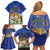 Swedish Glad Midsommar Family Matching Off Shoulder Short Dress and Hawaiian Shirt Hade du en bra Midsommar