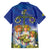 Swedish Glad Midsommar Family Matching Short Sleeve Bodycon Dress and Hawaiian Shirt Hade du en bra Midsommar