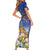 Swedish Glad Midsommar Family Matching Short Sleeve Bodycon Dress and Hawaiian Shirt Hade du en bra Midsommar