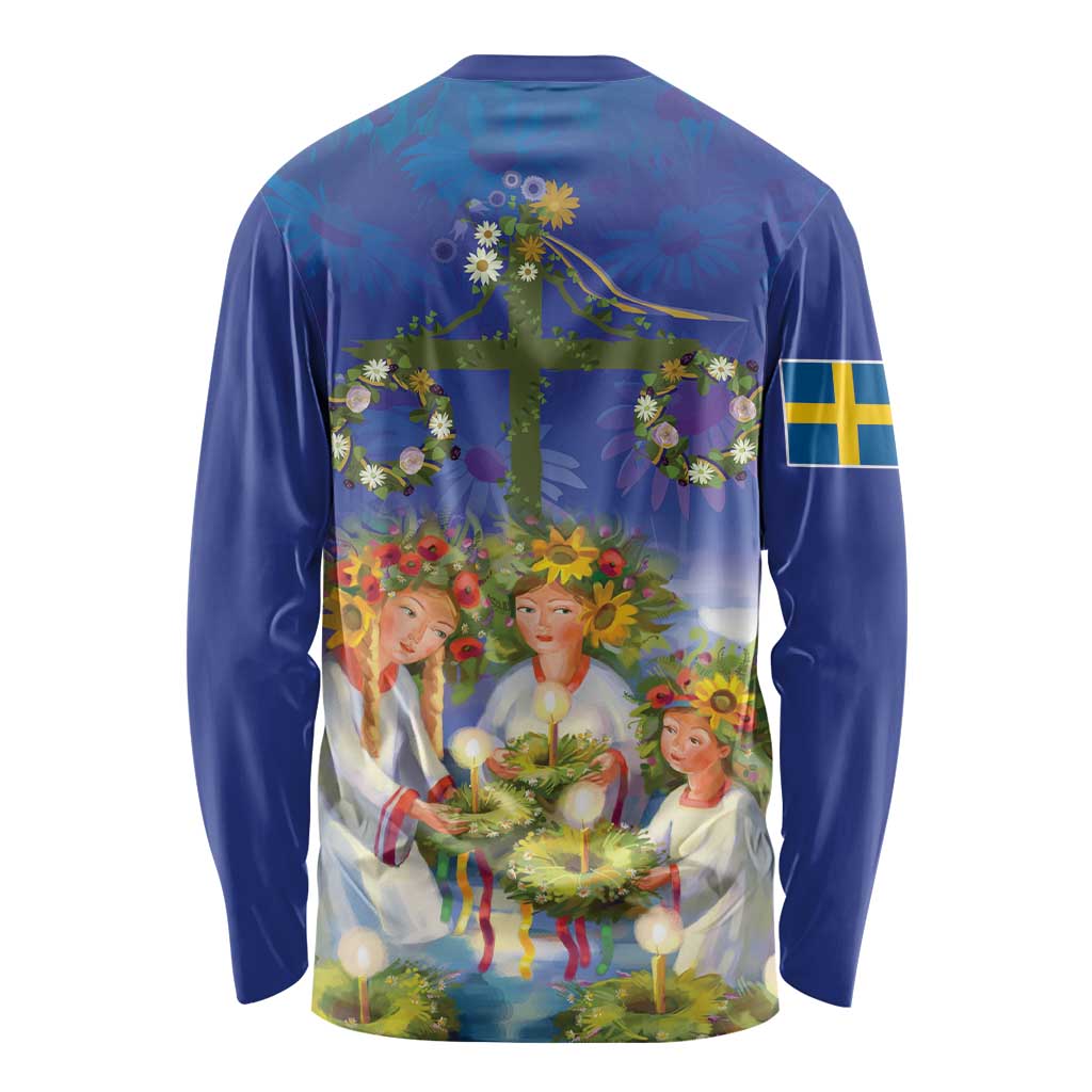 Swedish Glad Midsommar Long Sleeve Shirt Hade du en bra Midsommar