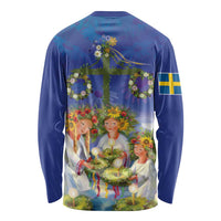 Swedish Glad Midsommar Long Sleeve Shirt Hade du en bra Midsommar