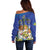 Swedish Glad Midsommar Off Shoulder Sweater Hade du en bra Midsommar