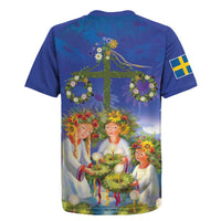 Swedish Glad Midsommar Rugby Jersey Hade du en bra Midsommar