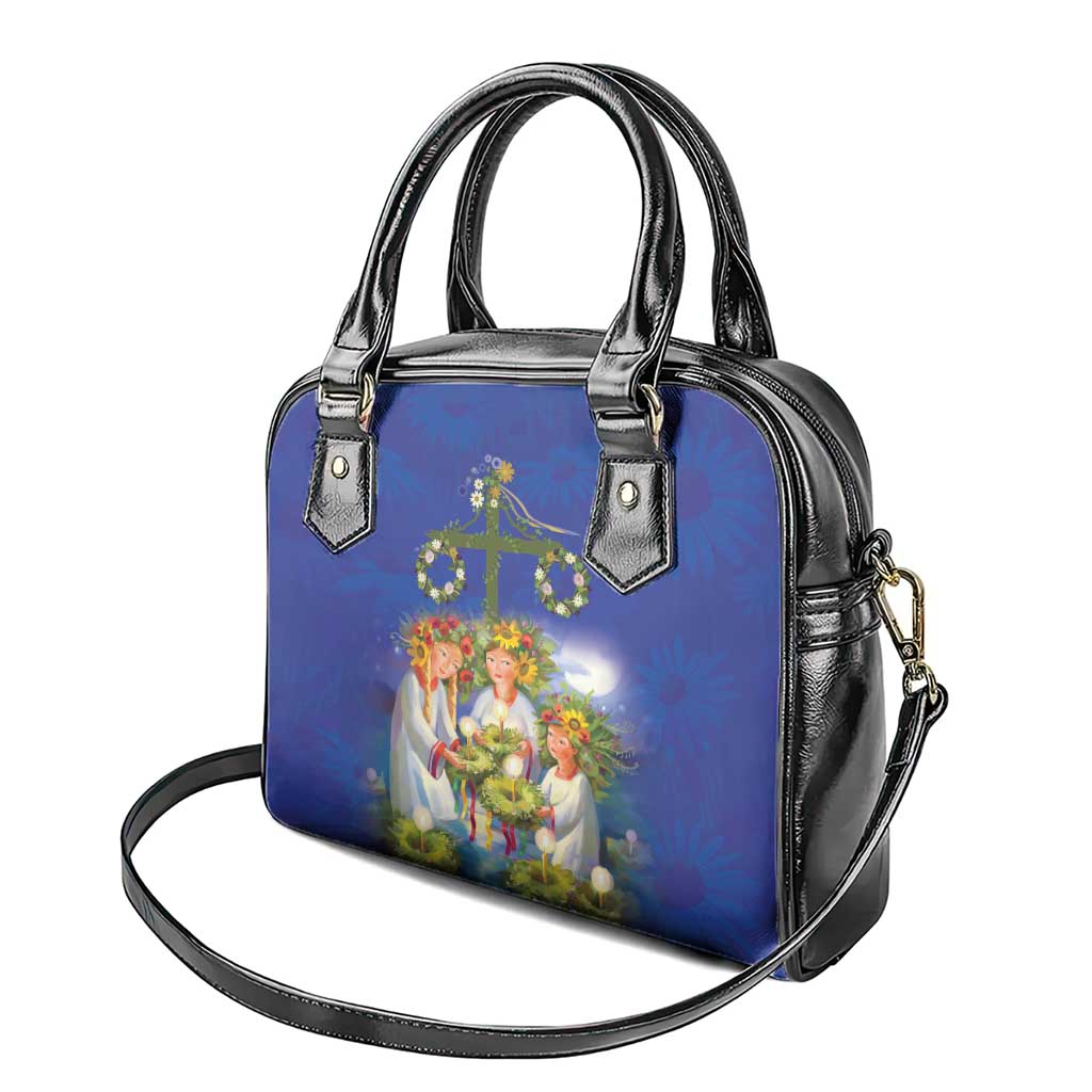 Swedish Glad Midsommar Shoulder Handbag Hade du en bra Midsommar
