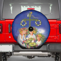 Swedish Glad Midsommar Spare Tire Cover Hade du en bra Midsommar