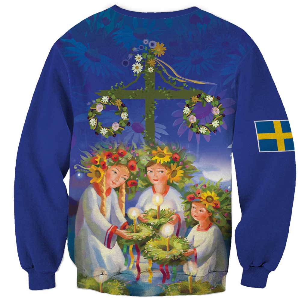 Swedish Glad Midsommar Sweatshirt Hade du en bra Midsommar