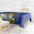Swedish Glad Midsommar Tablecloth Hade du en bra Midsommar