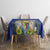Swedish Glad Midsommar Tablecloth Hade du en bra Midsommar