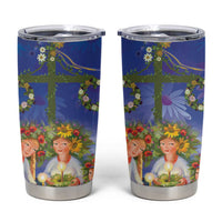 Swedish Glad Midsommar Tumbler Cup Hade du en bra Midsommar