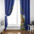 Swedish Glad Midsommar Window Curtain Hade du en bra Midsommar