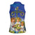 Swedish Glad Midsommar Women Sleeveless Polo Shirt Hade du en bra Midsommar