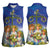 Swedish Glad Midsommar Women Sleeveless Polo Shirt Hade du en bra Midsommar