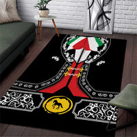 Mexican Trajes Charros Costume Area Rug