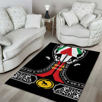 Mexican Trajes Charros Costume Area Rug