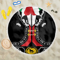 Mexican Trajes Charros Costume Beach Blanket