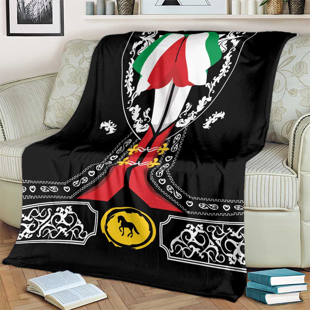 Mexican Trajes Charros Costume Blanket