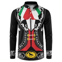 Mexican Trajes Charros Costume Button Sweatshirt