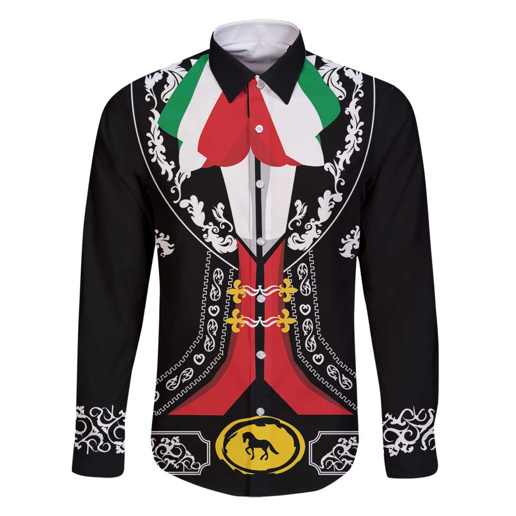 Mexican Trajes Charros Costume Family Matching Mermaid Dress and Hawaiian Shirt
