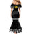 Mexican Trajes Charros Costume Family Matching Mermaid Dress and Hawaiian Shirt