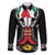 Mexican Trajes Charros Costume Family Matching Off The Shoulder Long Sleeve Dress and Hawaiian Shirt
