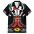Mexican Trajes Charros Costume Family Matching Off Shoulder Maxi Dress and Hawaiian Shirt