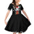 Mexican Trajes Charros Costume Family Matching Off Shoulder Short Dress and Hawaiian Shirt