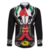 Mexican Trajes Charros Costume Family Matching Short Sleeve Bodycon Dress and Hawaiian Shirt