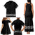 Mexican Trajes Charros Costume Family Matching Tank Maxi Dress and Hawaiian Shirt