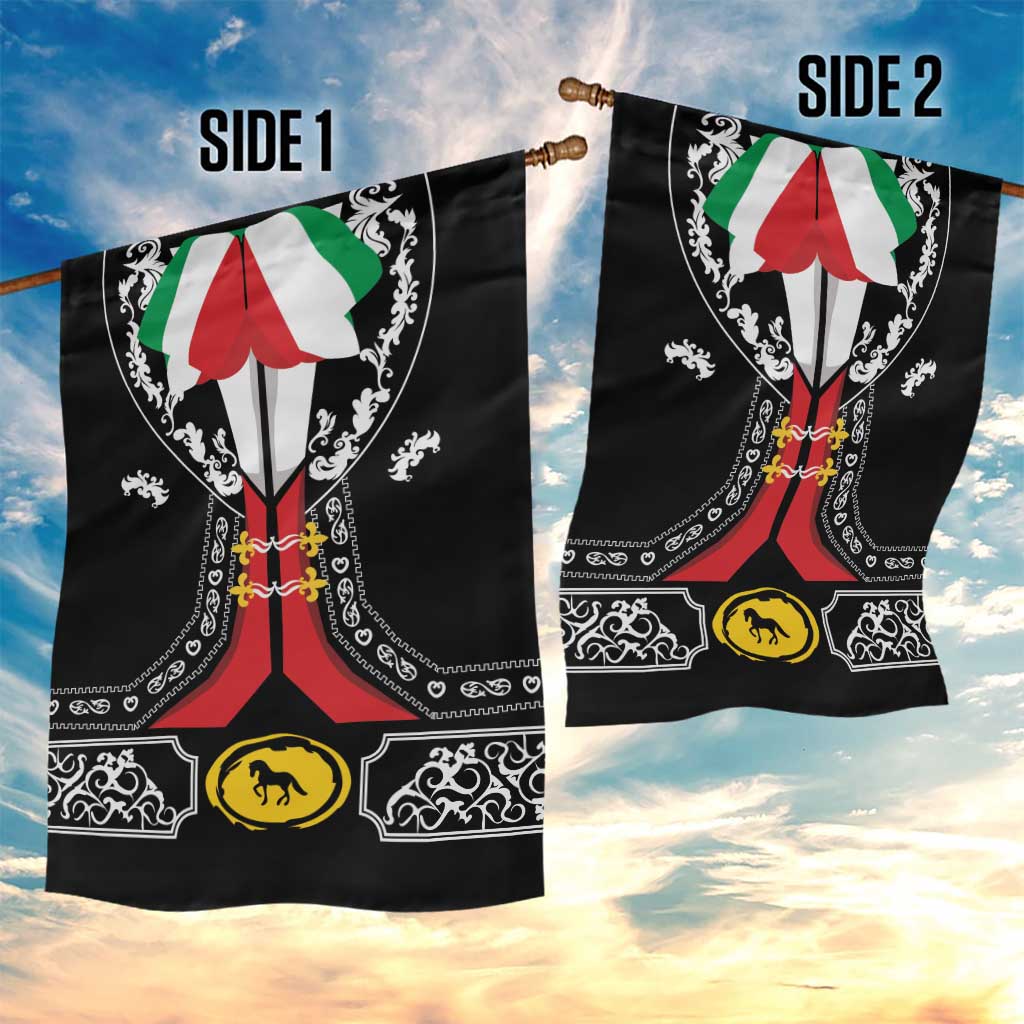 Mexican Trajes Charros Costume Garden Flag