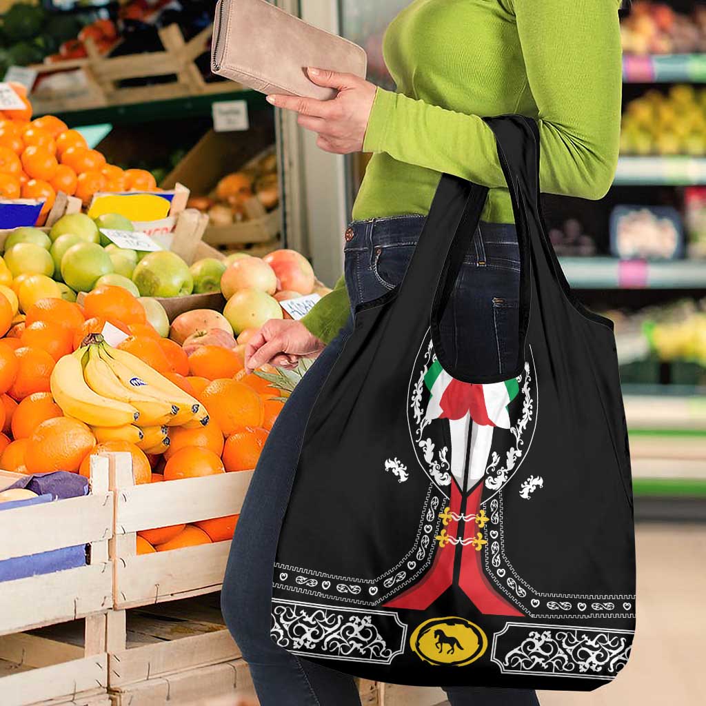 Mexican Trajes Charros Costume Grocery Bag