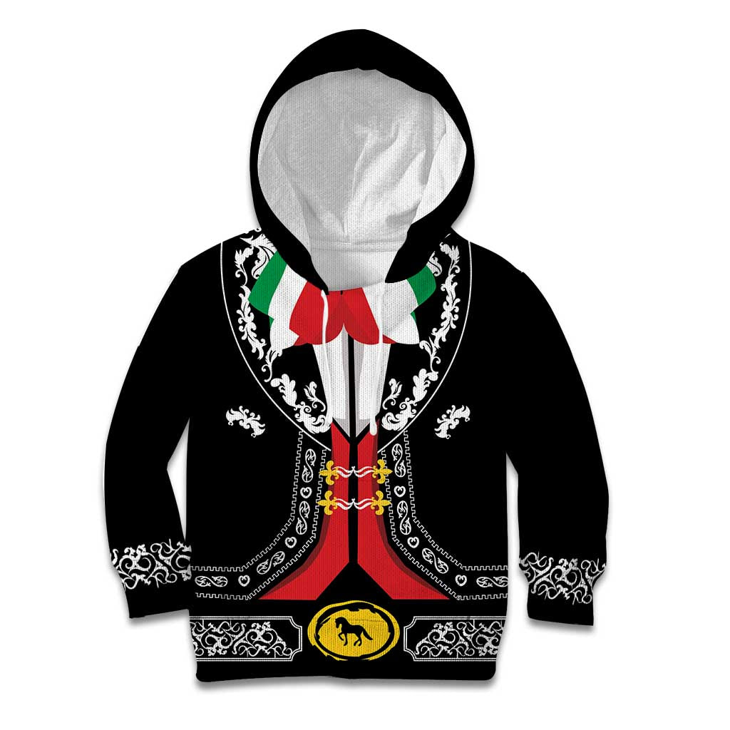 Mexican Trajes Charros Costume Kid Hoodie