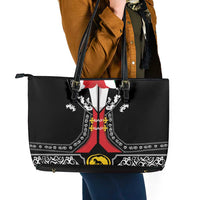 Mexican Trajes Charros Costume Leather Tote Bag