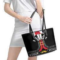 Mexican Trajes Charros Costume Leather Tote Bag