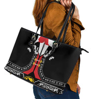 Mexican Trajes Charros Costume Leather Tote Bag
