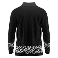 Mexican Trajes Charros Costume Long Sleeve Polo Shirt