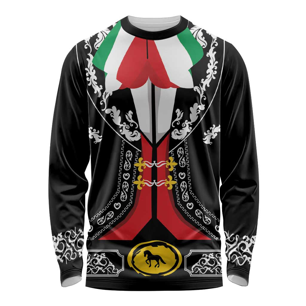 Mexican Trajes Charros Costume Long Sleeve Shirt