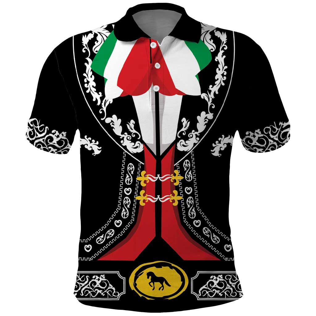 Mexican Trajes Charros Costume Polo Shirt