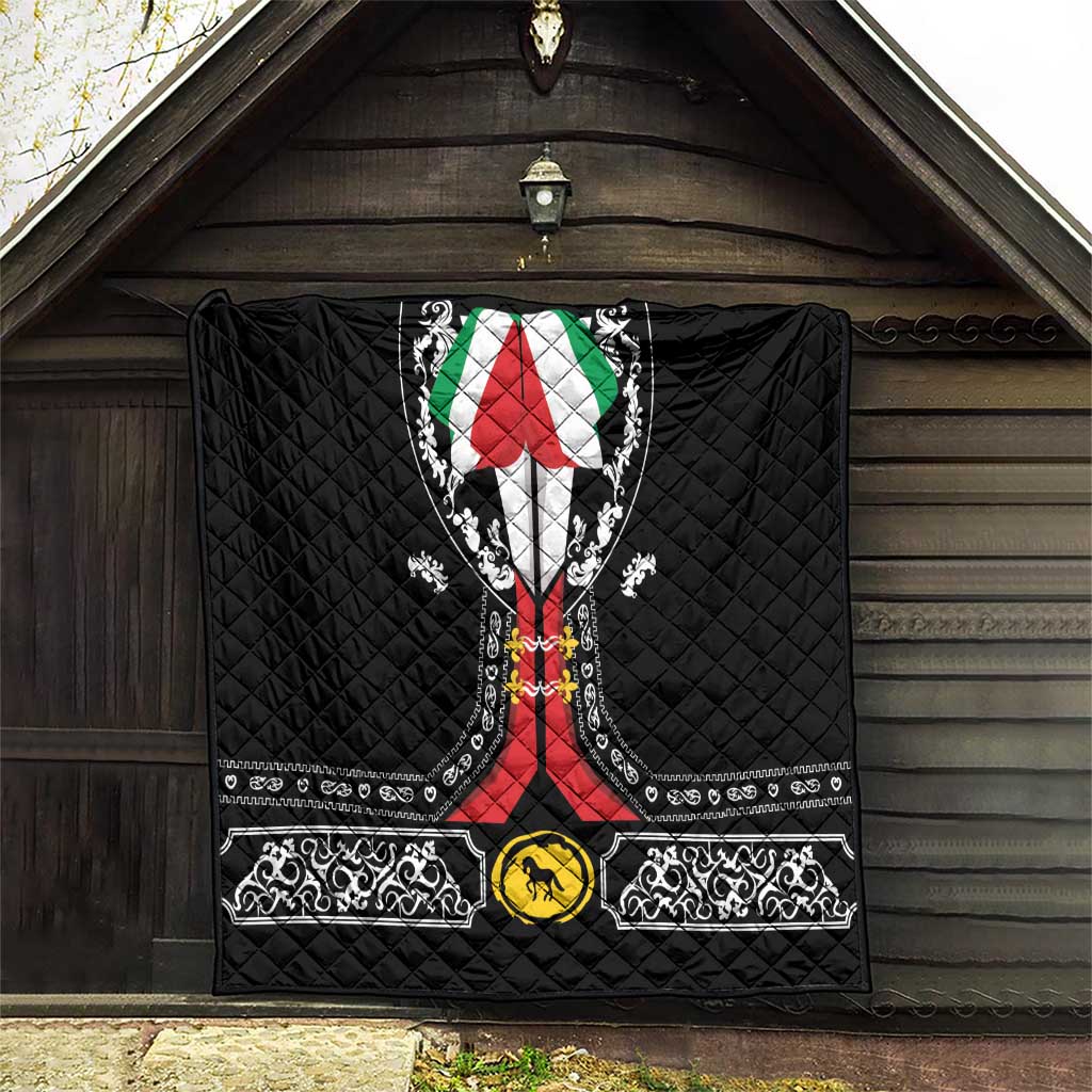 Mexican Trajes Charros Costume Quilt