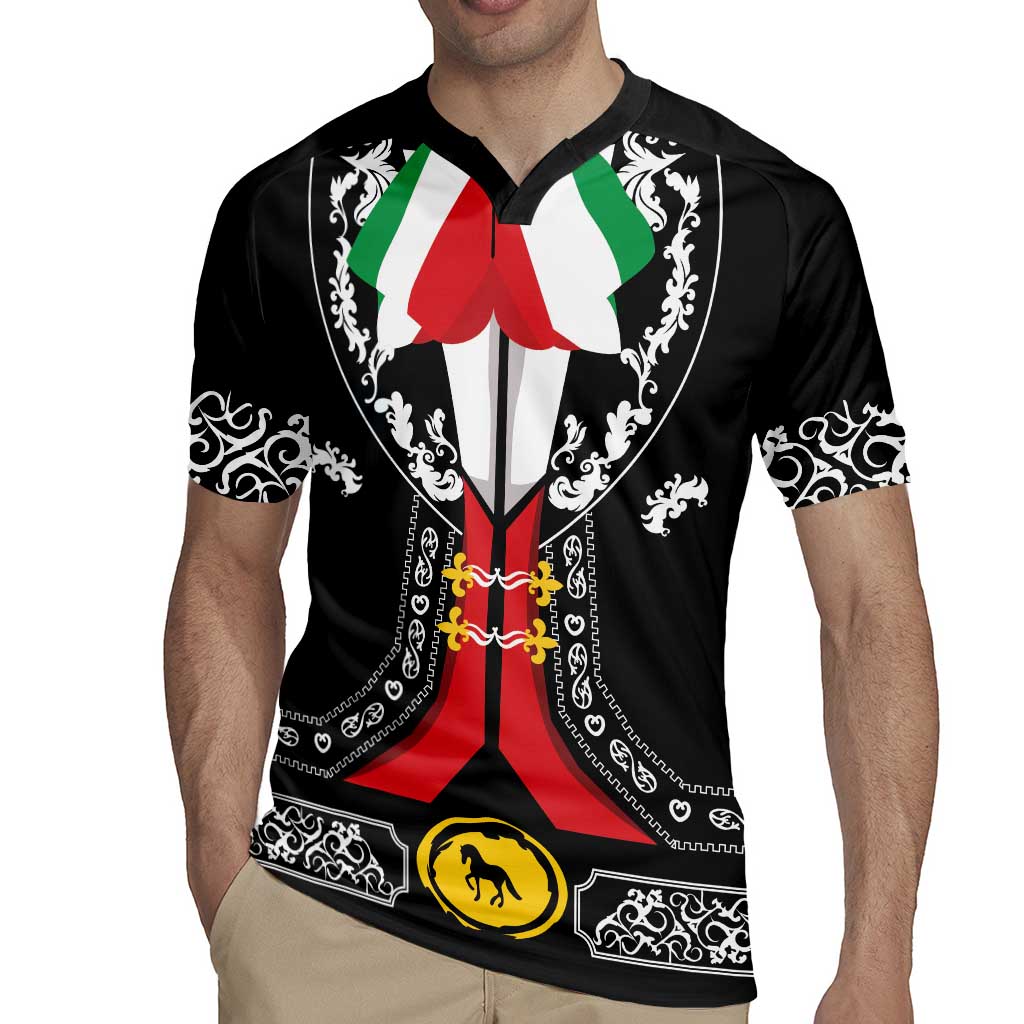Mexican Trajes Charros Costume Rugby Jersey