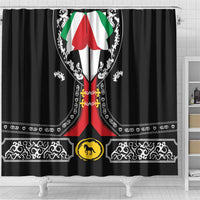 Mexican Trajes Charros Costume Shower Curtain