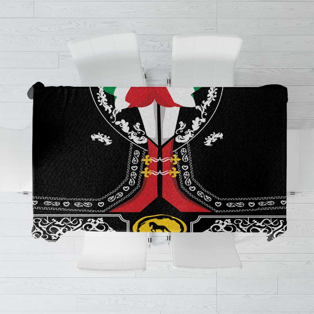 Mexican Trajes Charros Costume Tablecloth