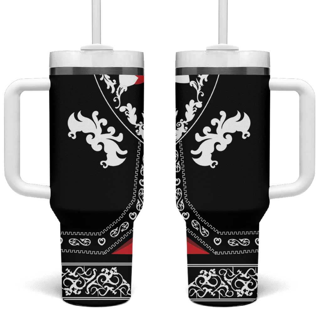 Mexican Trajes Charros Costume Tumbler With Handle