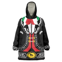 Mexican Trajes Charros Costume Wearable Blanket Hoodie